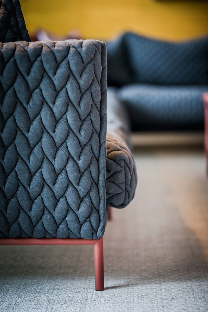 dutch interior design chair pattern fabric